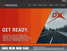 Tablet Screenshot of dx-innovation.com